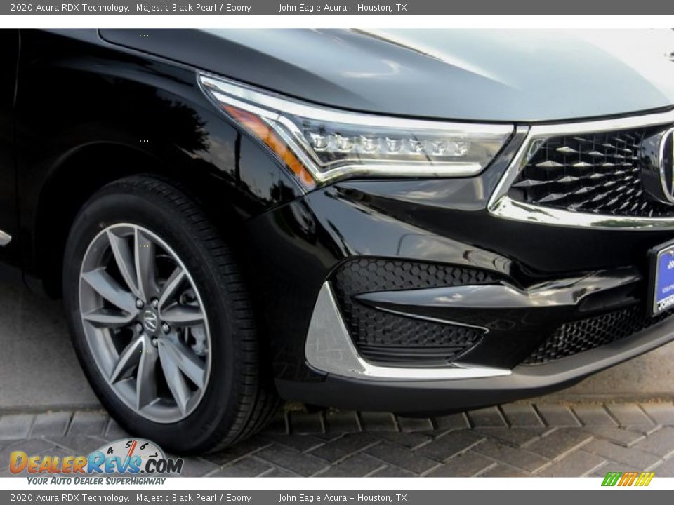 2020 Acura RDX Technology Majestic Black Pearl / Ebony Photo #10