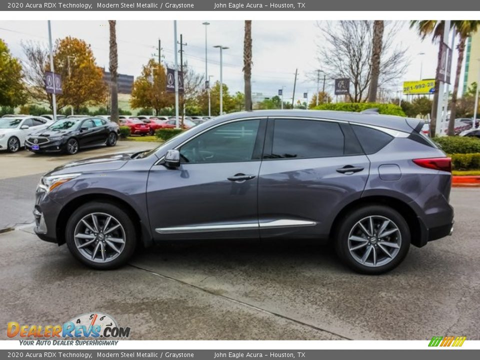 2020 Acura RDX Technology Modern Steel Metallic / Graystone Photo #4