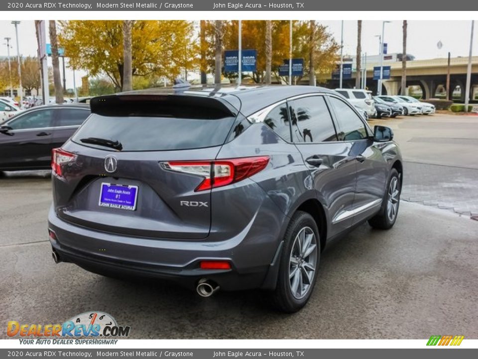 2020 Acura RDX Technology Modern Steel Metallic / Graystone Photo #7