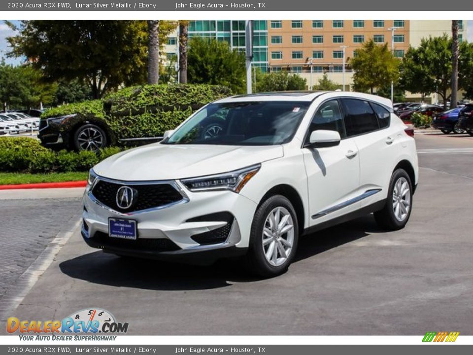 2020 Acura RDX FWD Lunar Silver Metallic / Ebony Photo #3