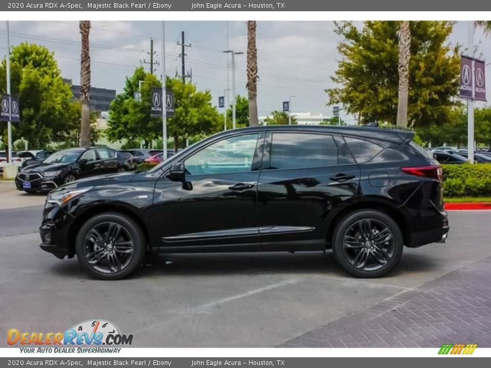 Majestic Black Pearl 2020 Acura RDX A-Spec Photo #4