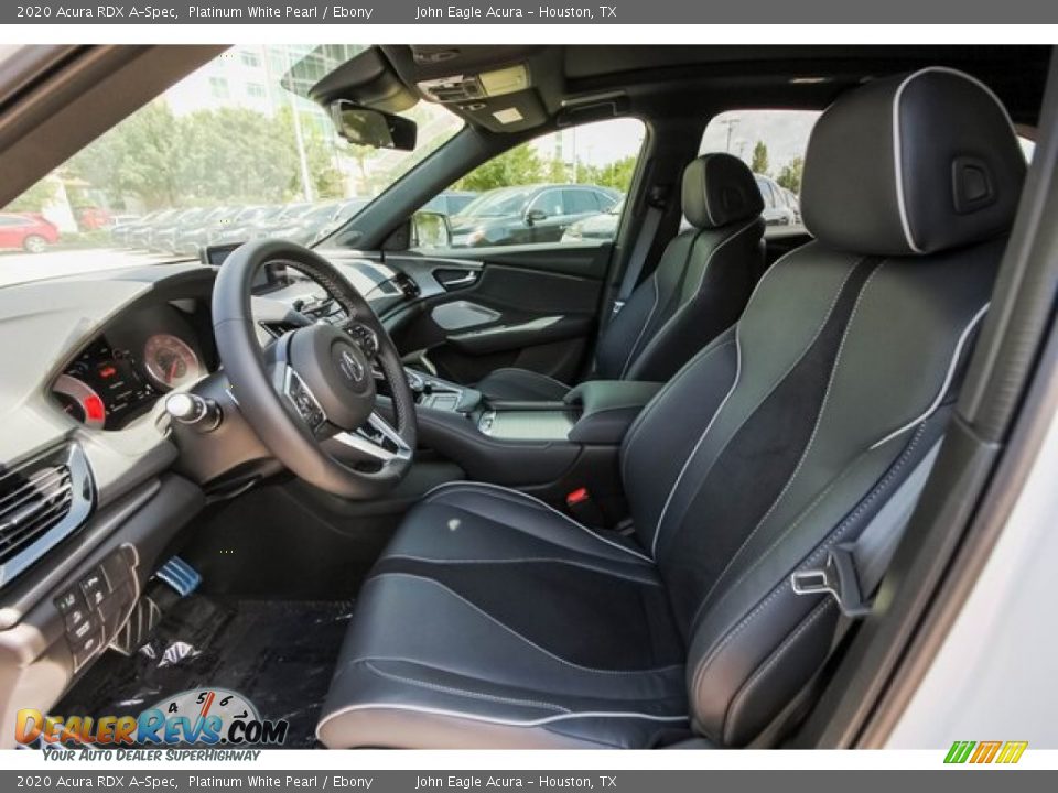 Ebony Interior - 2020 Acura RDX A-Spec Photo #16
