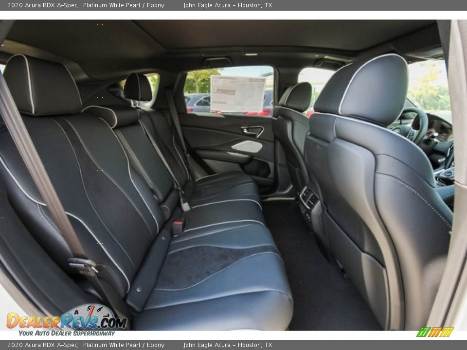 Rear Seat of 2020 Acura RDX A-Spec Photo #22