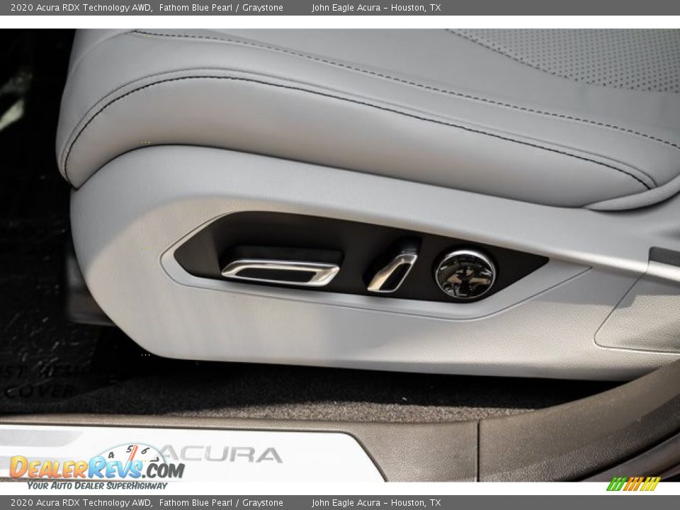 2020 Acura RDX Technology AWD Fathom Blue Pearl / Graystone Photo #13
