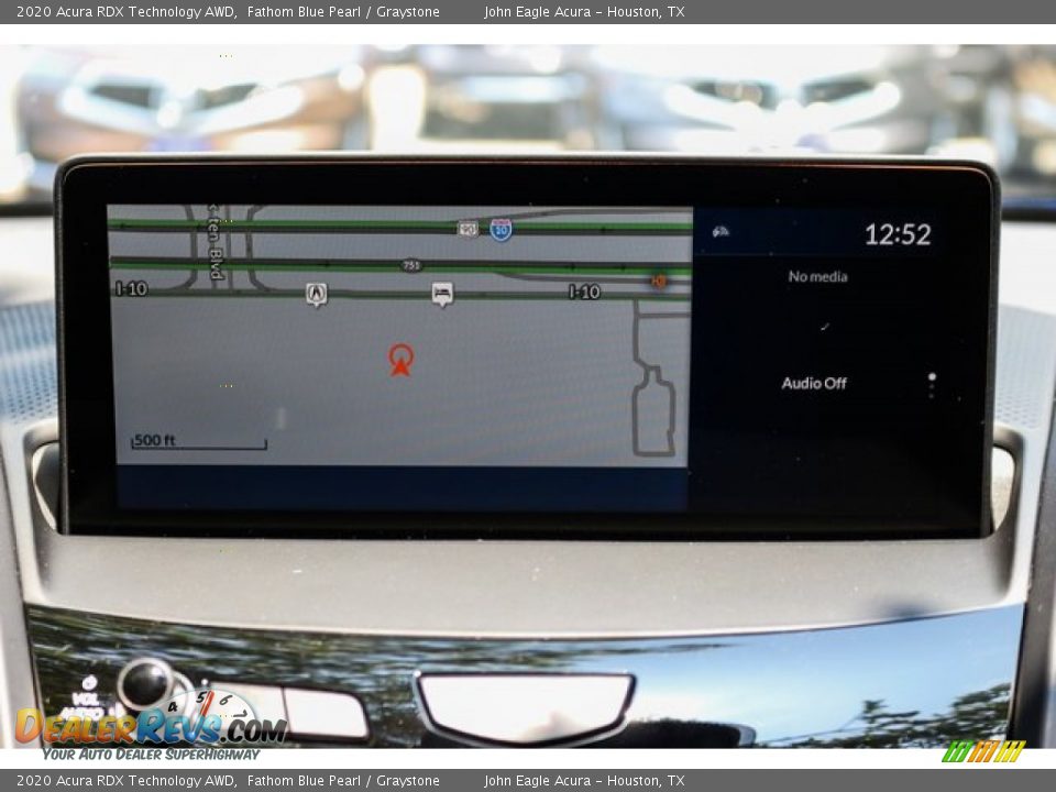 2020 Acura RDX Technology AWD Fathom Blue Pearl / Graystone Photo #29