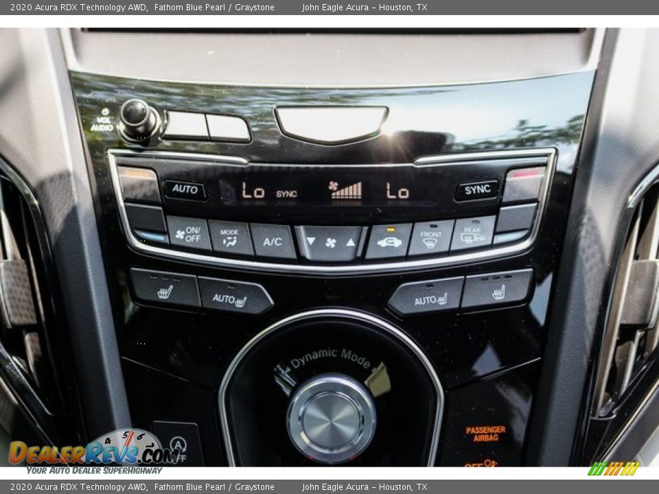 2020 Acura RDX Technology AWD Fathom Blue Pearl / Graystone Photo #30