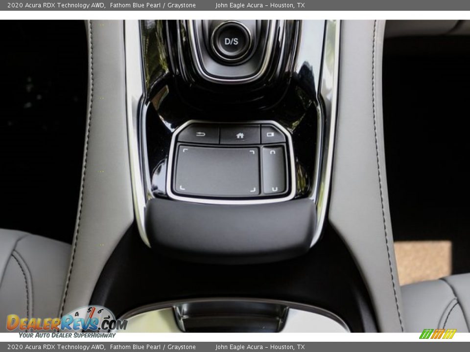 2020 Acura RDX Technology AWD Fathom Blue Pearl / Graystone Photo #32