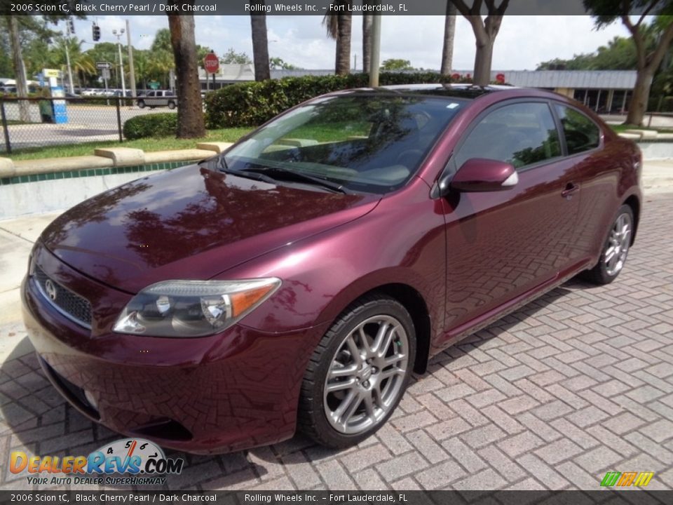 2006 Scion tC Black Cherry Pearl / Dark Charcoal Photo #1