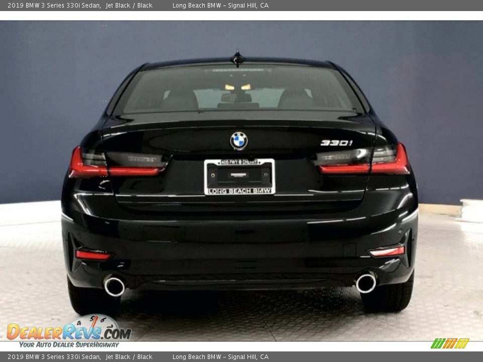 2019 BMW 3 Series 330i Sedan Jet Black / Black Photo #3
