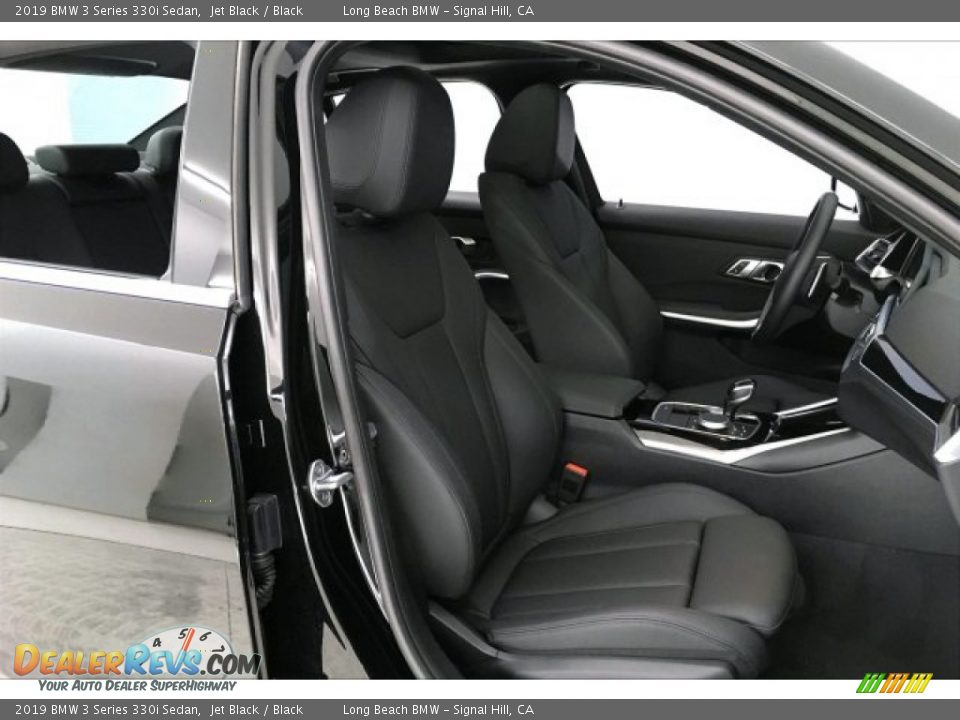 2019 BMW 3 Series 330i Sedan Jet Black / Black Photo #6