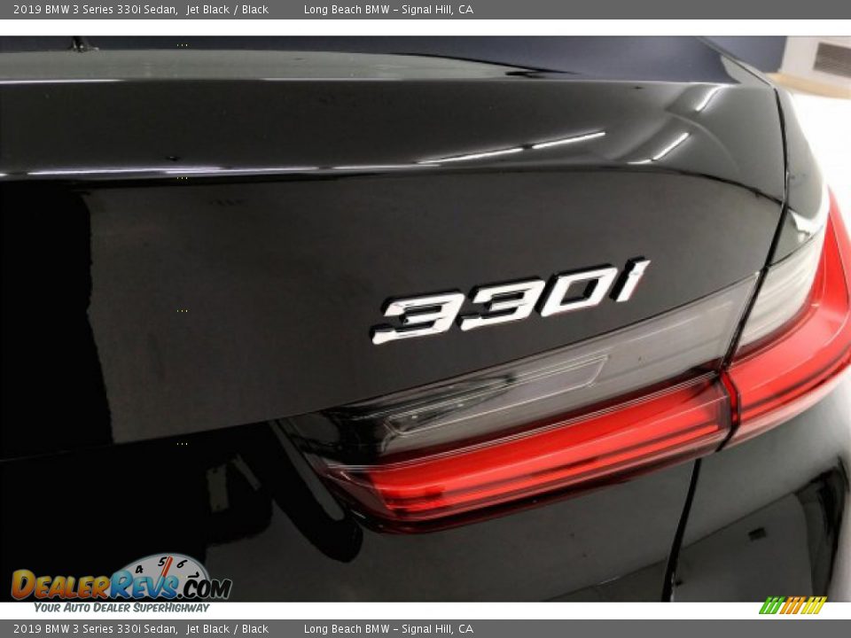2019 BMW 3 Series 330i Sedan Jet Black / Black Photo #7