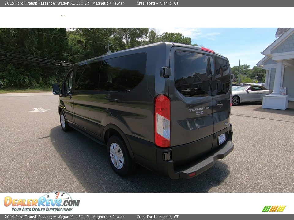2019 Ford Transit Passenger Wagon XL 150 LR Magnetic / Pewter Photo #5
