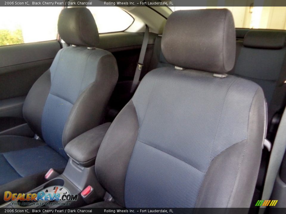 2006 Scion tC Black Cherry Pearl / Dark Charcoal Photo #7