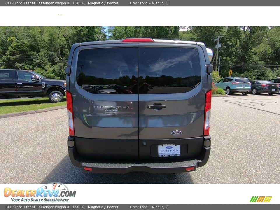 2019 Ford Transit Passenger Wagon XL 150 LR Magnetic / Pewter Photo #6