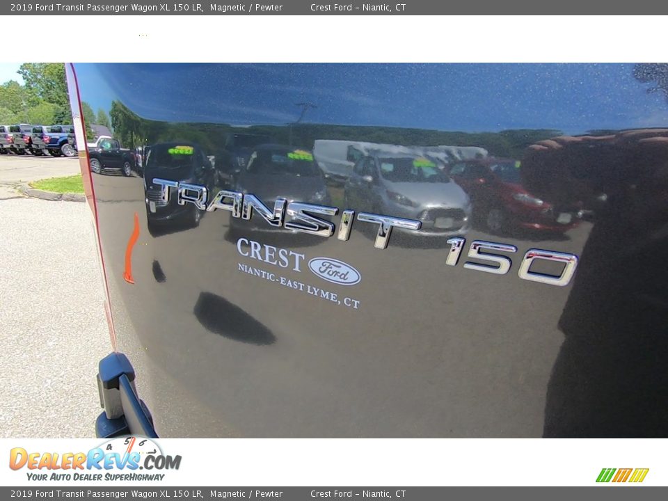 2019 Ford Transit Passenger Wagon XL 150 LR Magnetic / Pewter Photo #9