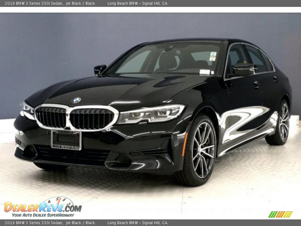 2019 BMW 3 Series 330i Sedan Jet Black / Black Photo #12