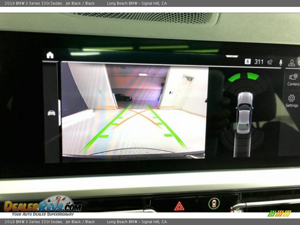 2019 BMW 3 Series 330i Sedan Jet Black / Black Photo #13