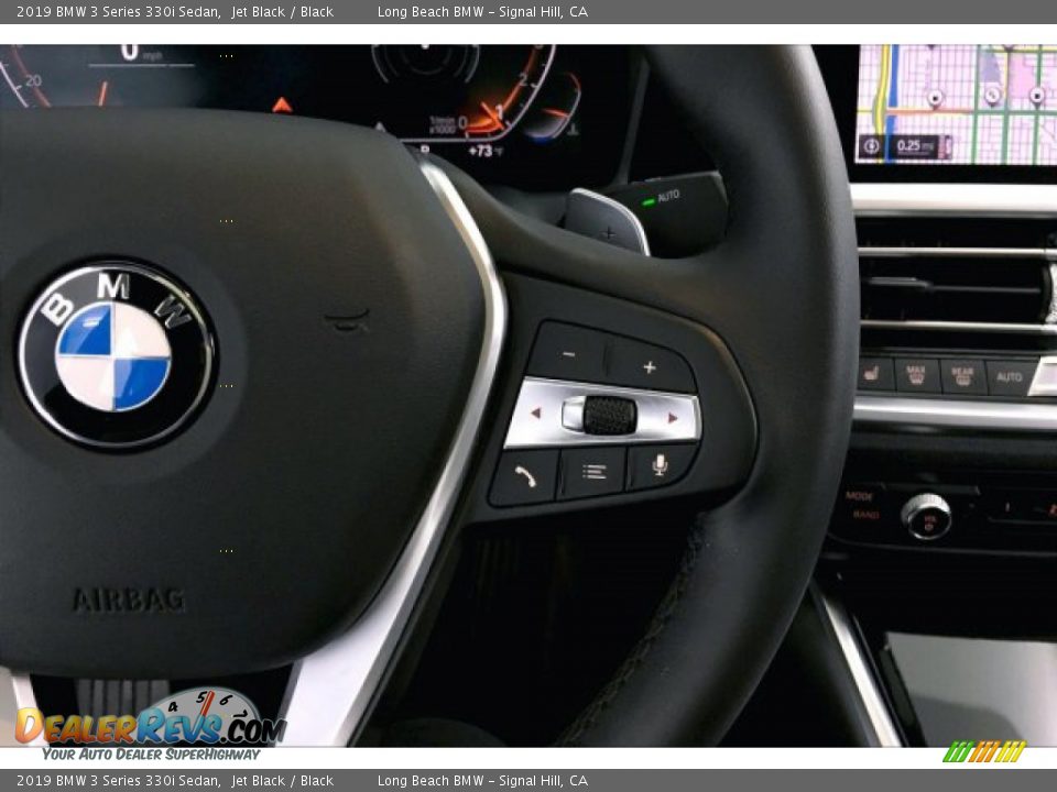 2019 BMW 3 Series 330i Sedan Jet Black / Black Photo #15