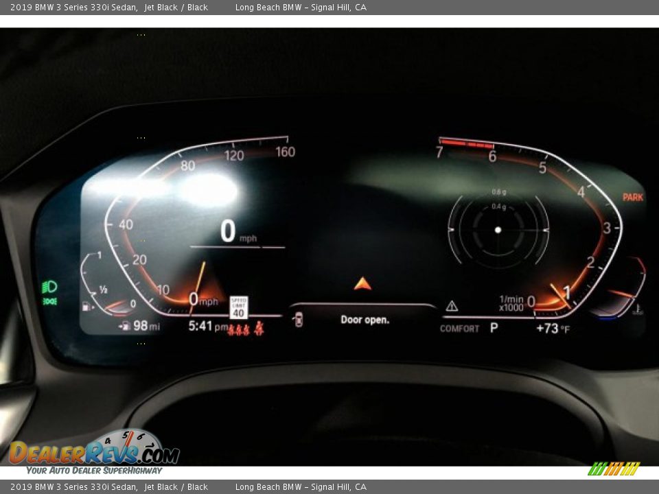 2019 BMW 3 Series 330i Sedan Jet Black / Black Photo #16