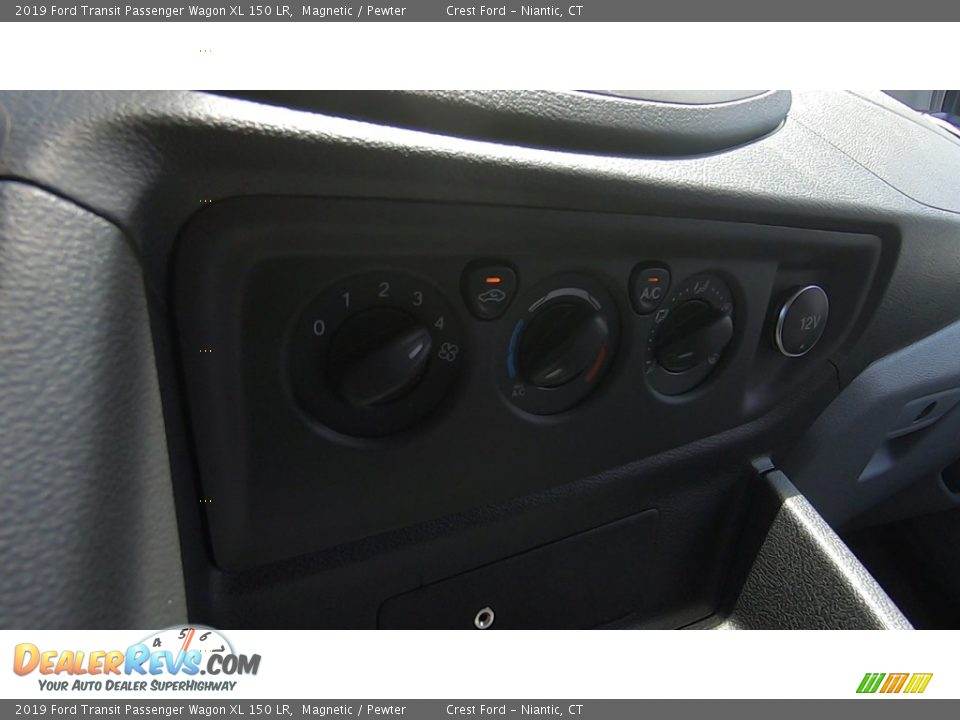 2019 Ford Transit Passenger Wagon XL 150 LR Magnetic / Pewter Photo #15