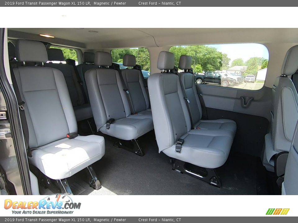 2019 Ford Transit Passenger Wagon XL 150 LR Magnetic / Pewter Photo #20