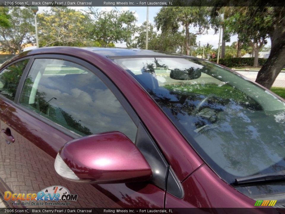2006 Scion tC Black Cherry Pearl / Dark Charcoal Photo #20