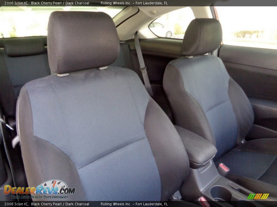 2006 Scion tC Black Cherry Pearl / Dark Charcoal Photo #22