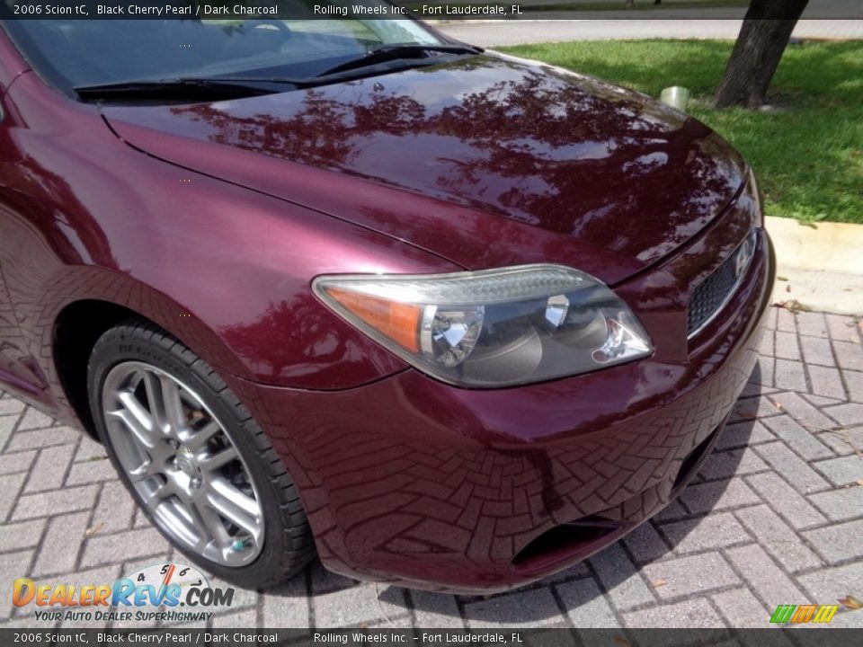2006 Scion tC Black Cherry Pearl / Dark Charcoal Photo #24