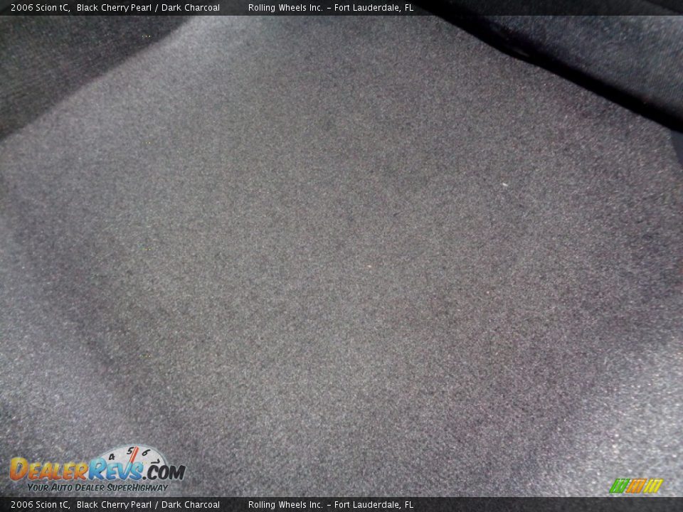 2006 Scion tC Black Cherry Pearl / Dark Charcoal Photo #35