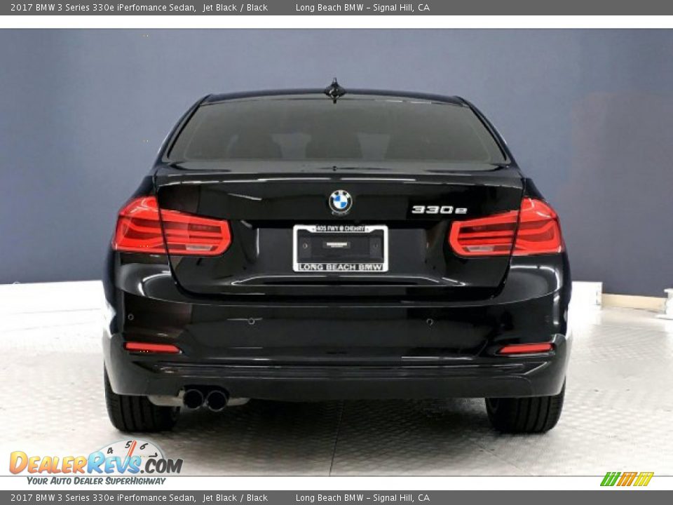 2017 BMW 3 Series 330e iPerfomance Sedan Jet Black / Black Photo #3