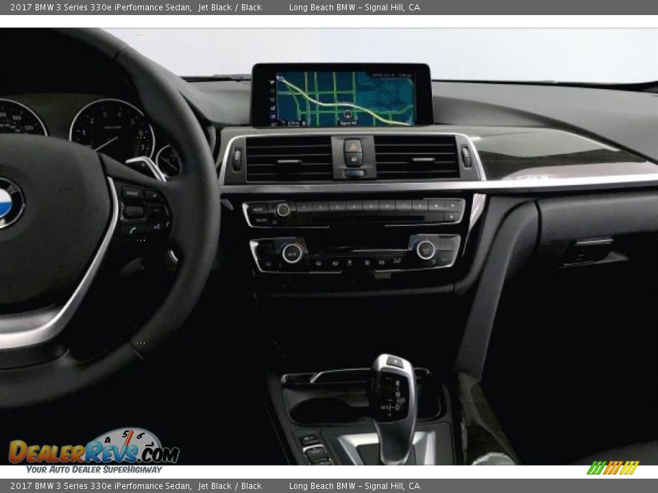 2017 BMW 3 Series 330e iPerfomance Sedan Jet Black / Black Photo #5