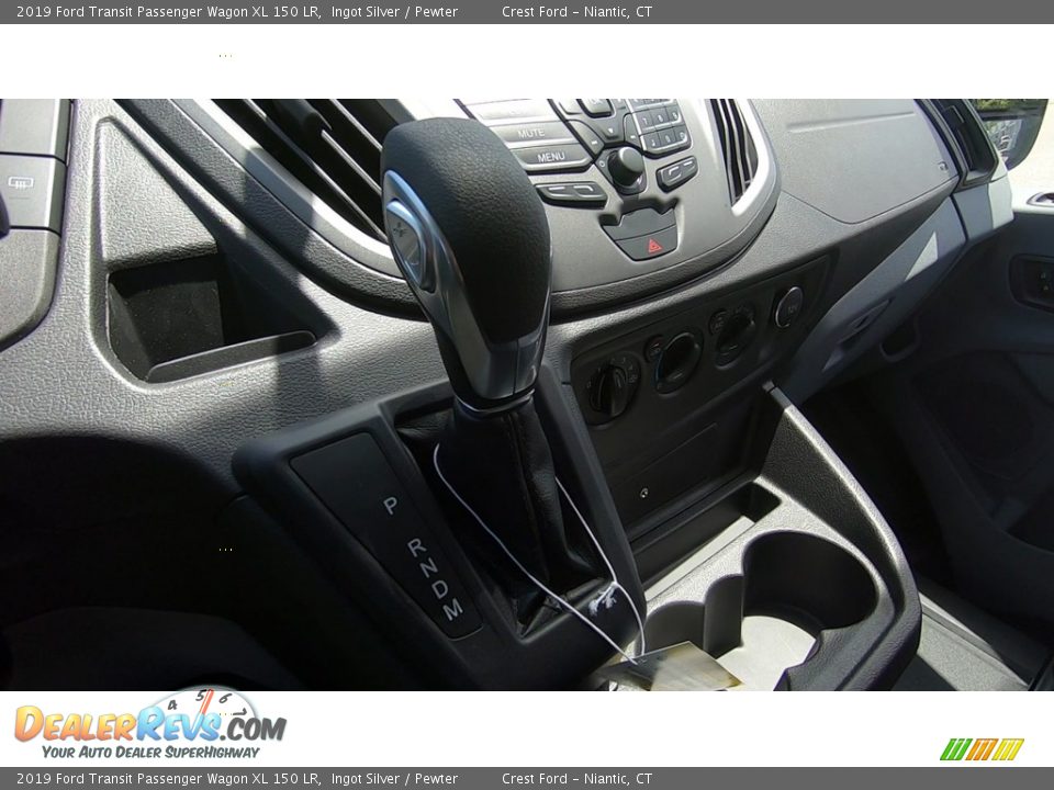 2019 Ford Transit Passenger Wagon XL 150 LR Ingot Silver / Pewter Photo #16