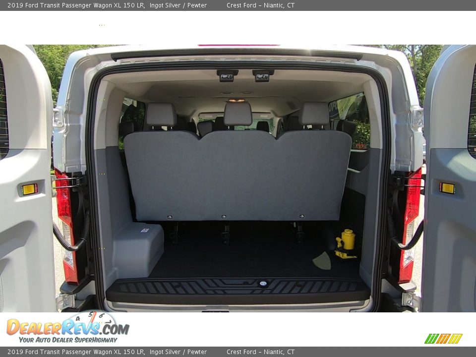 2019 Ford Transit Passenger Wagon XL 150 LR Ingot Silver / Pewter Photo #18
