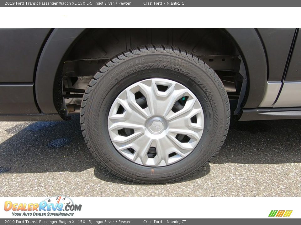 2019 Ford Transit Passenger Wagon XL 150 LR Ingot Silver / Pewter Photo #19