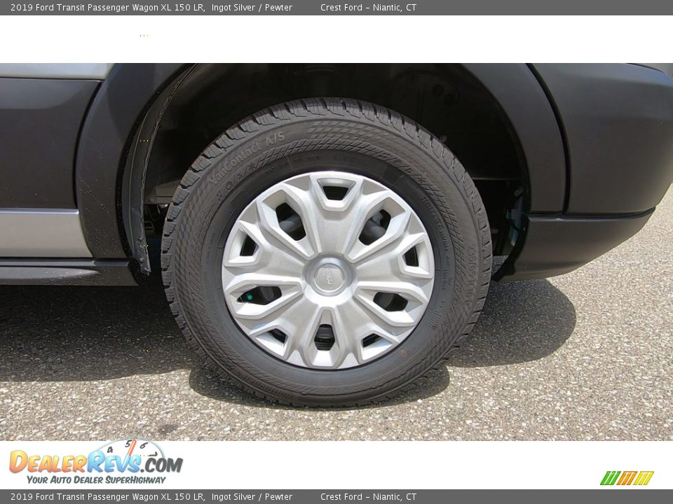 2019 Ford Transit Passenger Wagon XL 150 LR Ingot Silver / Pewter Photo #24