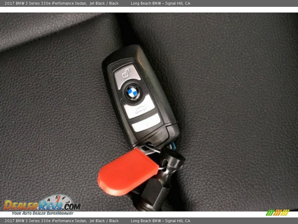 2017 BMW 3 Series 330e iPerfomance Sedan Jet Black / Black Photo #11