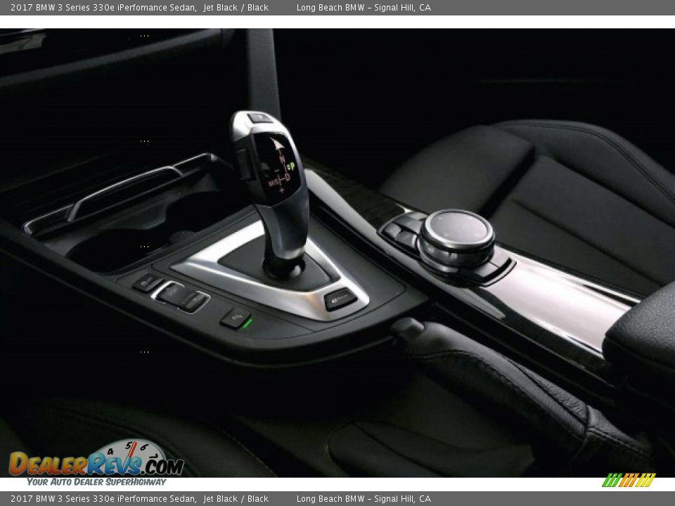 2017 BMW 3 Series 330e iPerfomance Sedan Jet Black / Black Photo #18