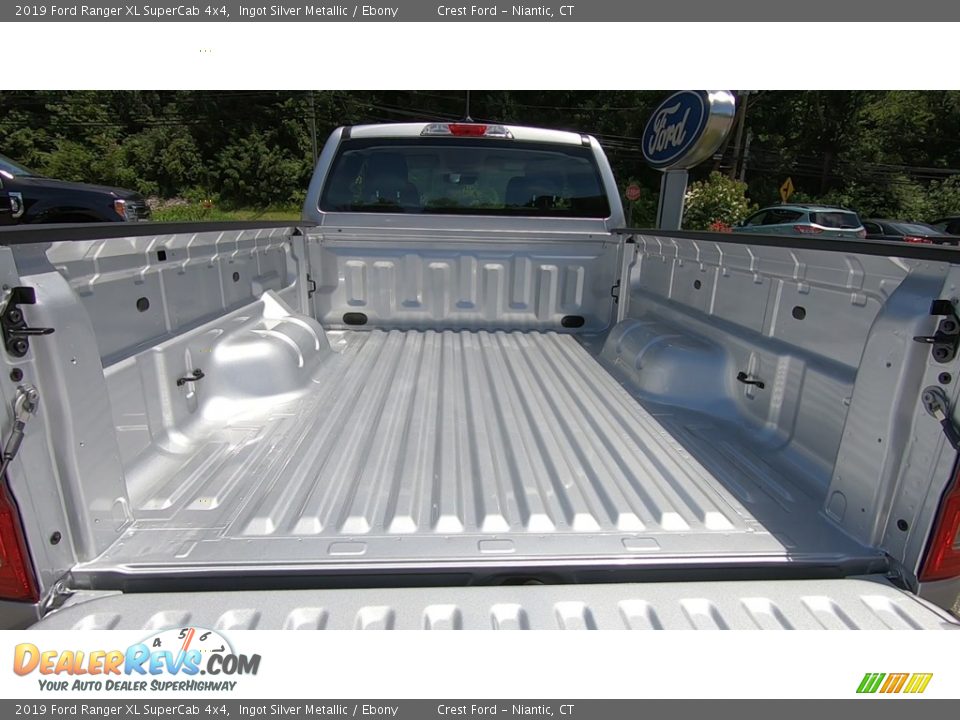 2019 Ford Ranger XL SuperCab 4x4 Ingot Silver Metallic / Ebony Photo #20