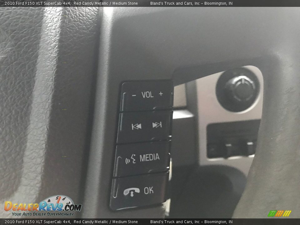 2010 Ford F150 XLT SuperCab 4x4 Red Candy Metallic / Medium Stone Photo #11