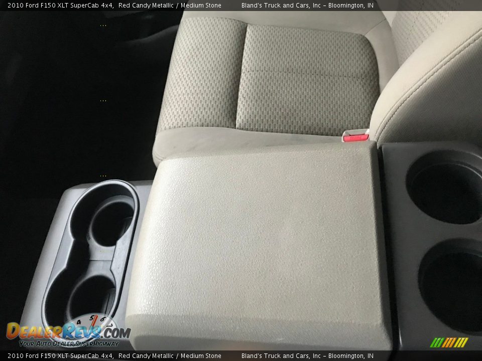 2010 Ford F150 XLT SuperCab 4x4 Red Candy Metallic / Medium Stone Photo #13