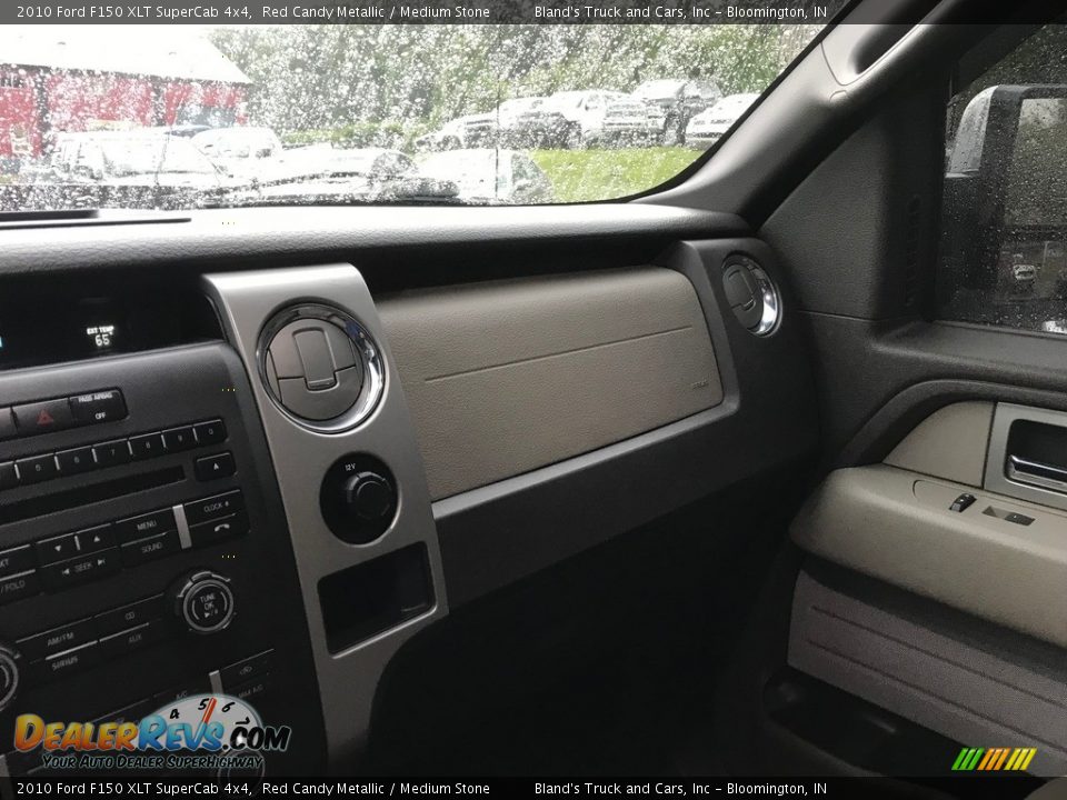 2010 Ford F150 XLT SuperCab 4x4 Red Candy Metallic / Medium Stone Photo #15