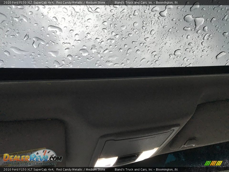 2010 Ford F150 XLT SuperCab 4x4 Red Candy Metallic / Medium Stone Photo #17