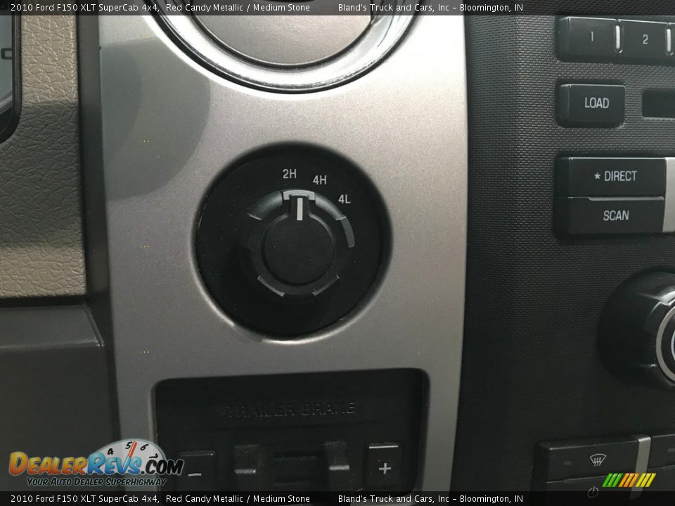 2010 Ford F150 XLT SuperCab 4x4 Red Candy Metallic / Medium Stone Photo #18