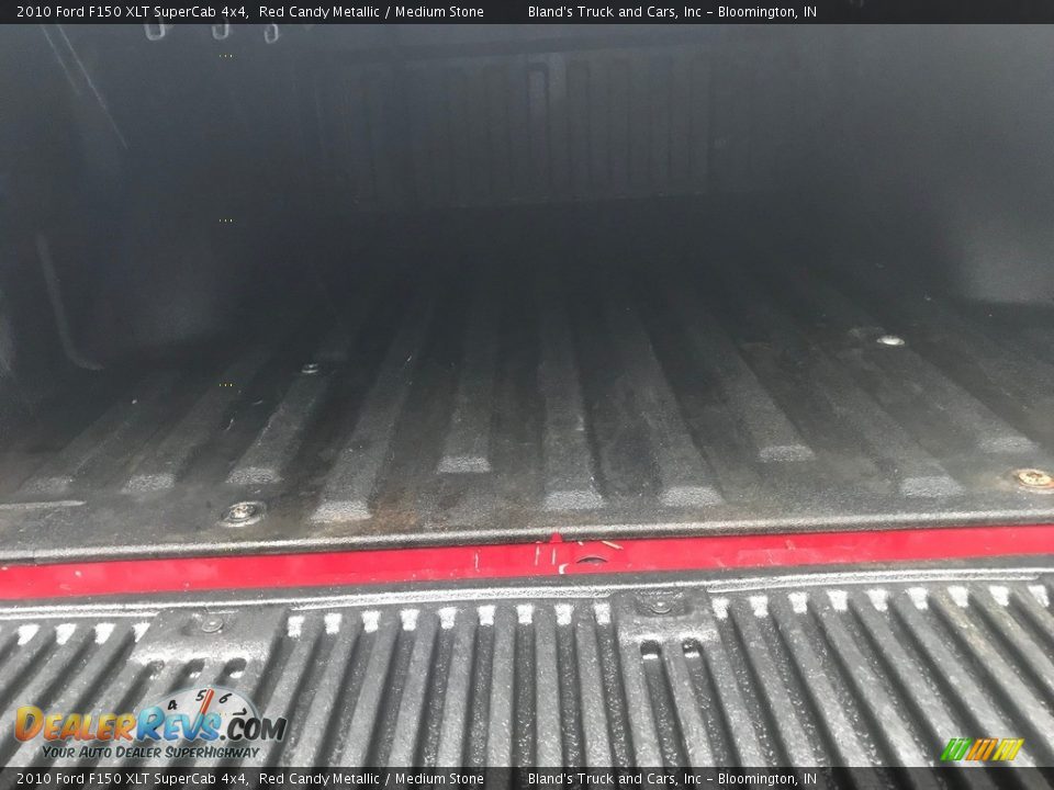 2010 Ford F150 XLT SuperCab 4x4 Red Candy Metallic / Medium Stone Photo #22