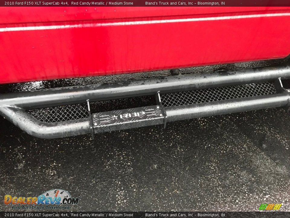 2010 Ford F150 XLT SuperCab 4x4 Red Candy Metallic / Medium Stone Photo #25
