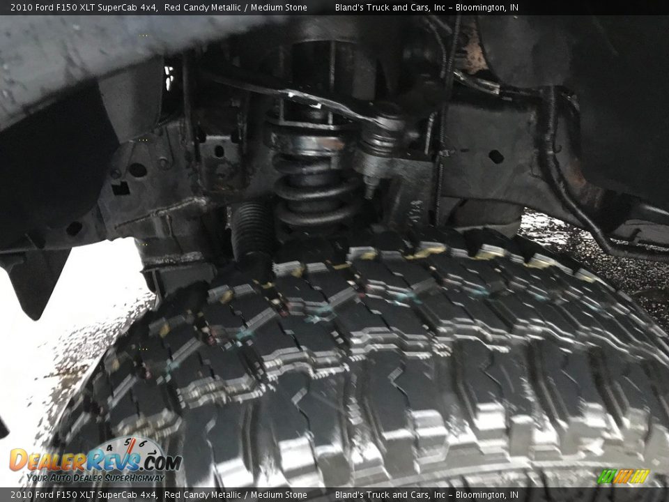 2010 Ford F150 XLT SuperCab 4x4 Red Candy Metallic / Medium Stone Photo #27