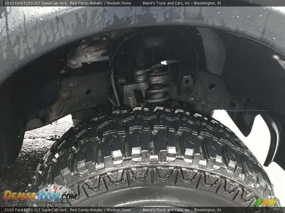 2010 Ford F150 XLT SuperCab 4x4 Red Candy Metallic / Medium Stone Photo #29