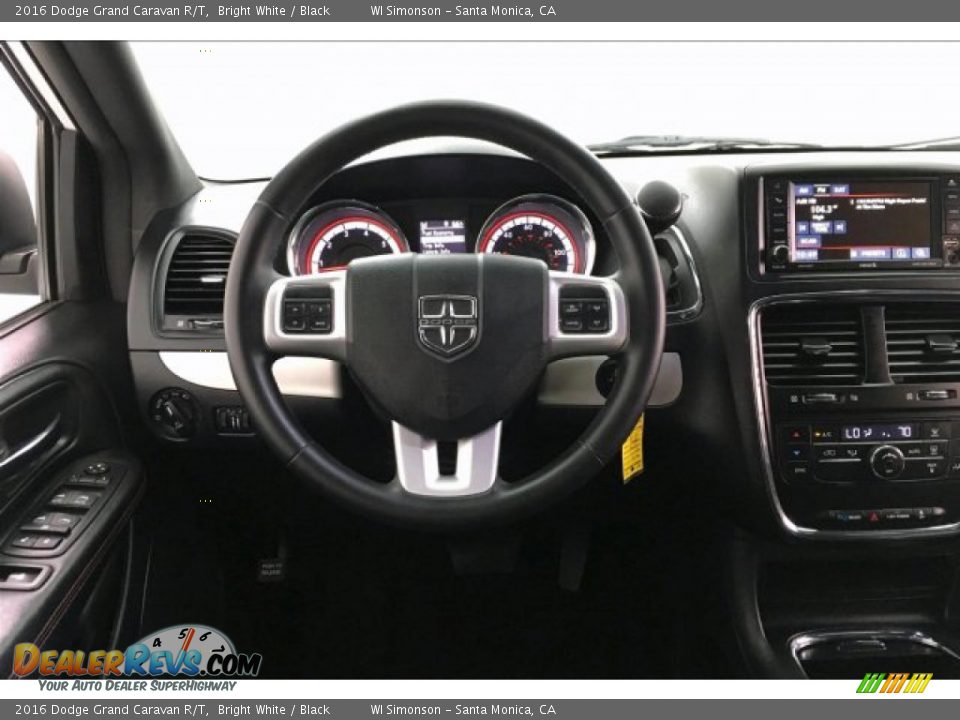 2016 Dodge Grand Caravan R/T Bright White / Black Photo #4