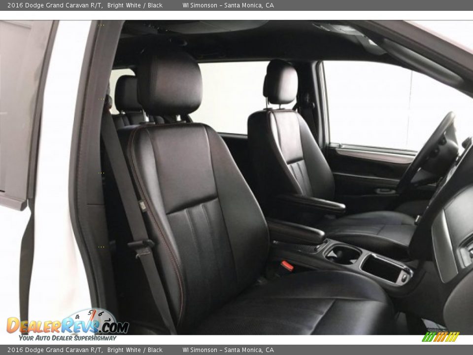 2016 Dodge Grand Caravan R/T Bright White / Black Photo #6