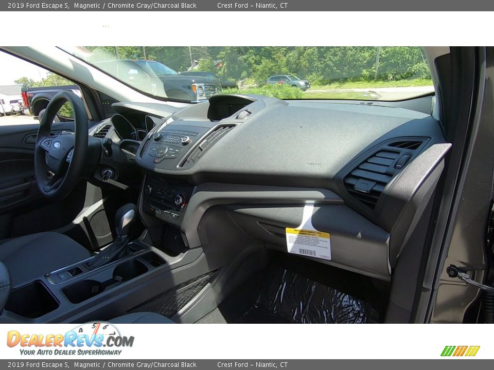2019 Ford Escape S Magnetic / Chromite Gray/Charcoal Black Photo #24